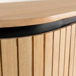 Wohnen Sideboards<170x81x50 Design Sideboard in ovaler Form - Ilvenda