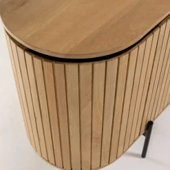 Wohnen Sideboards<170x81x50 Design Sideboard in ovaler Form - Ilvenda