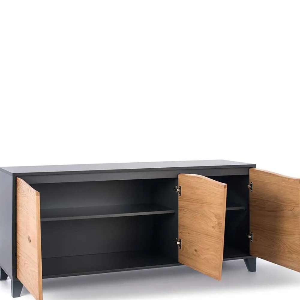 Wohnen Sideboards<165x76x47 Design Sideboard mit drei Türen - Eric