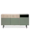 Wohnen Sideboards<180x84x45 Design Sideboard zweifarbig - Ajevos