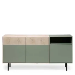 Wohnen Sideboards<180x84x45 Design Sideboard zweifarbig - Ajevos