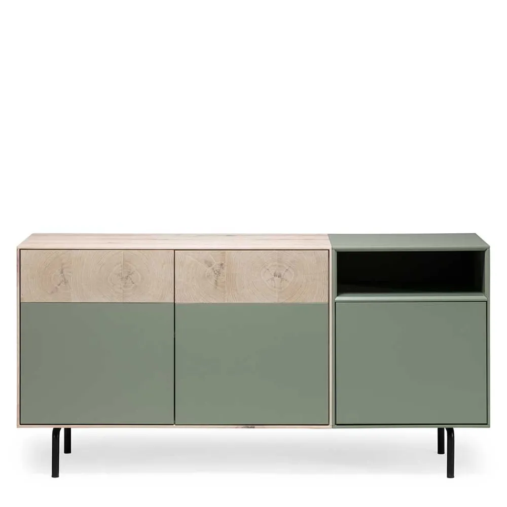 Wohnen Sideboards<180x84x45 Design Sideboard zweifarbig - Ajevos