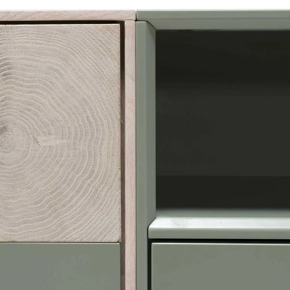 Wohnen Sideboards<180x84x45 Design Sideboard zweifarbig - Ajevos