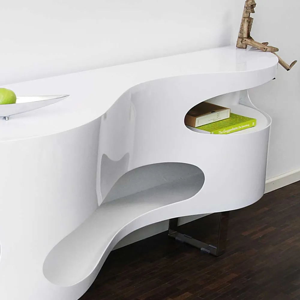 Wohnen Tv & Hifi-Möbel|Lowboards<200x60x50 Designer Sideboard mit vier Fächern - Scarula