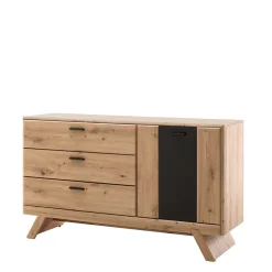 Wohnen Sideboards<144x84x44 Designer Sideboard zweifarbig - Larinca