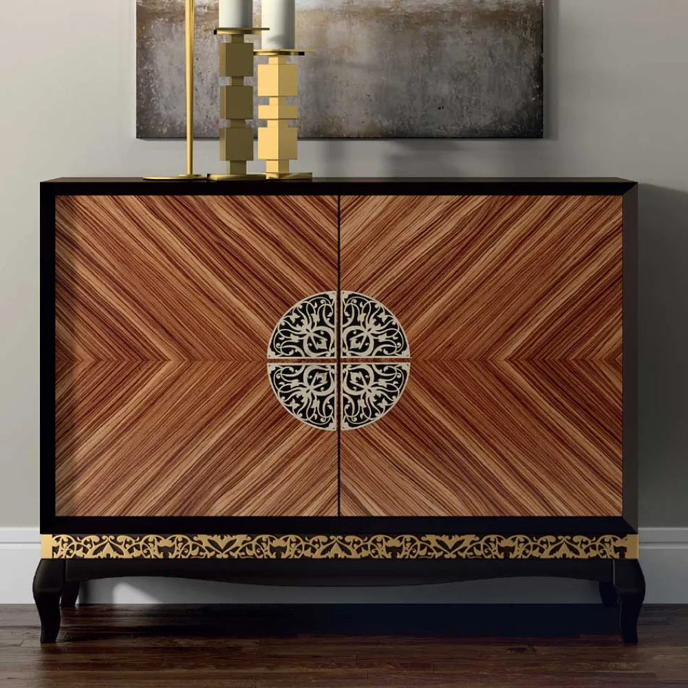 Wohnen Sideboards<128x100x52 Designkommode mit Türen - Strada