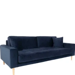 Wohnen Sofas<210x78x93 3er Wohnzimmercouch im Skandi Design - Sulcan
