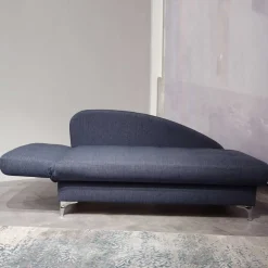 Wohnen Sofas<182x79x86 Federkern Schlafsofa in Blau - Curtici