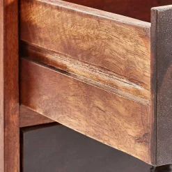 Wohnen Tv & Hifi-Möbel|Lowboards<150x40x40 Fernsehkommode aus Akazie mehrfarbig - Welina