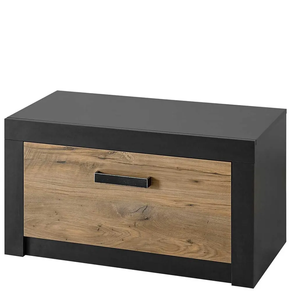 Wohnen Kommoden<80x44x42 Flur Kommode mit Klappe - Ebrican