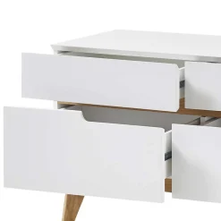 Wohnen Tv & Hifi-Möbel|Lowboards<97x53x40 Flur Lowboard mit vier Schubladen - Perdon