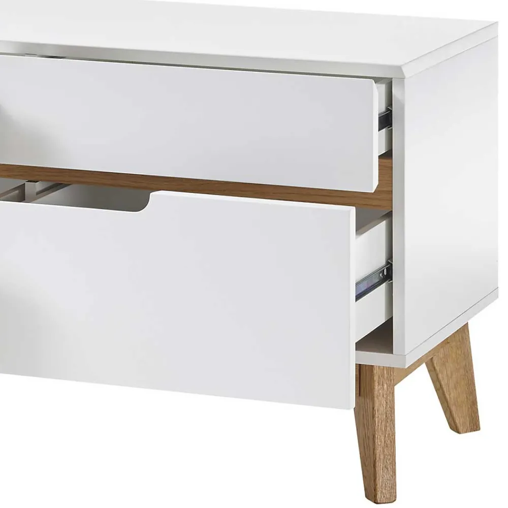 Wohnen Tv & Hifi-Möbel|Lowboards<97x53x40 Flur Lowboard mit vier Schubladen - Perdon