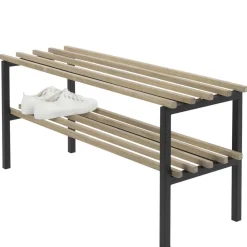 Wohnen Regale<100x45x34 Flurbank mit Schuhablage - Fuladoma