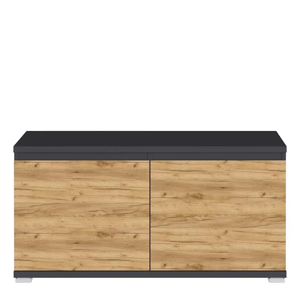 Wohnen Sitzbank<96x40x40 Flurbank mit zwei Türen - Orsecca