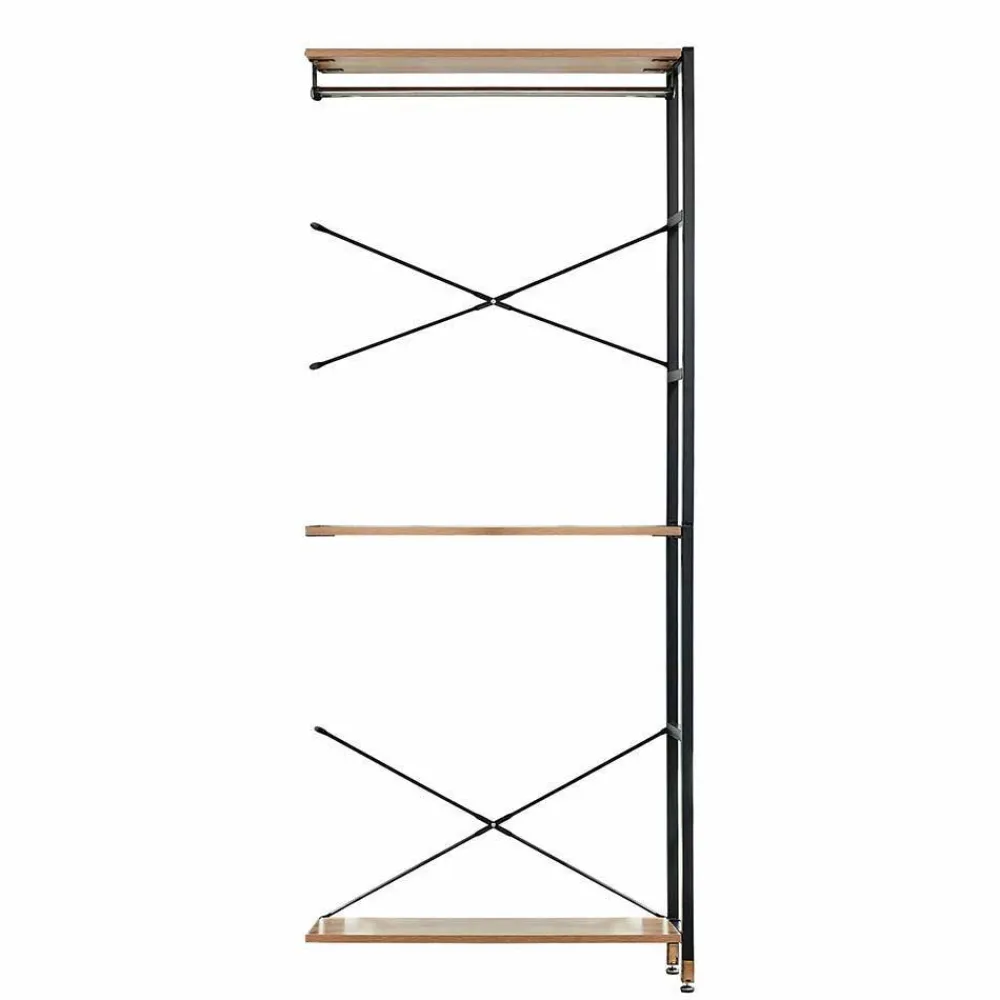 Wohnen Garderoben<253x210x30 Garderobe - offener Kleiderschrank - Borgetto