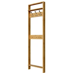 Wohnen Garderoben<60x192x12 Garderobe für die Wandmontage aus Kiefer - Etvina