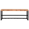 Wohnen Garderoben<80x30x30 Garderobe in Mango Natur & Schwarz - Lictona