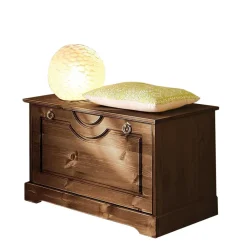 Wohnen Sitzbank<81x45x37 Garderobenbank mit Schuhklappe - Yemisa