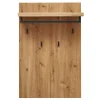 Wohnen Garderoben<70x108x31 Garderobenpaneel mit durchgehender Rückwand - Elprisca