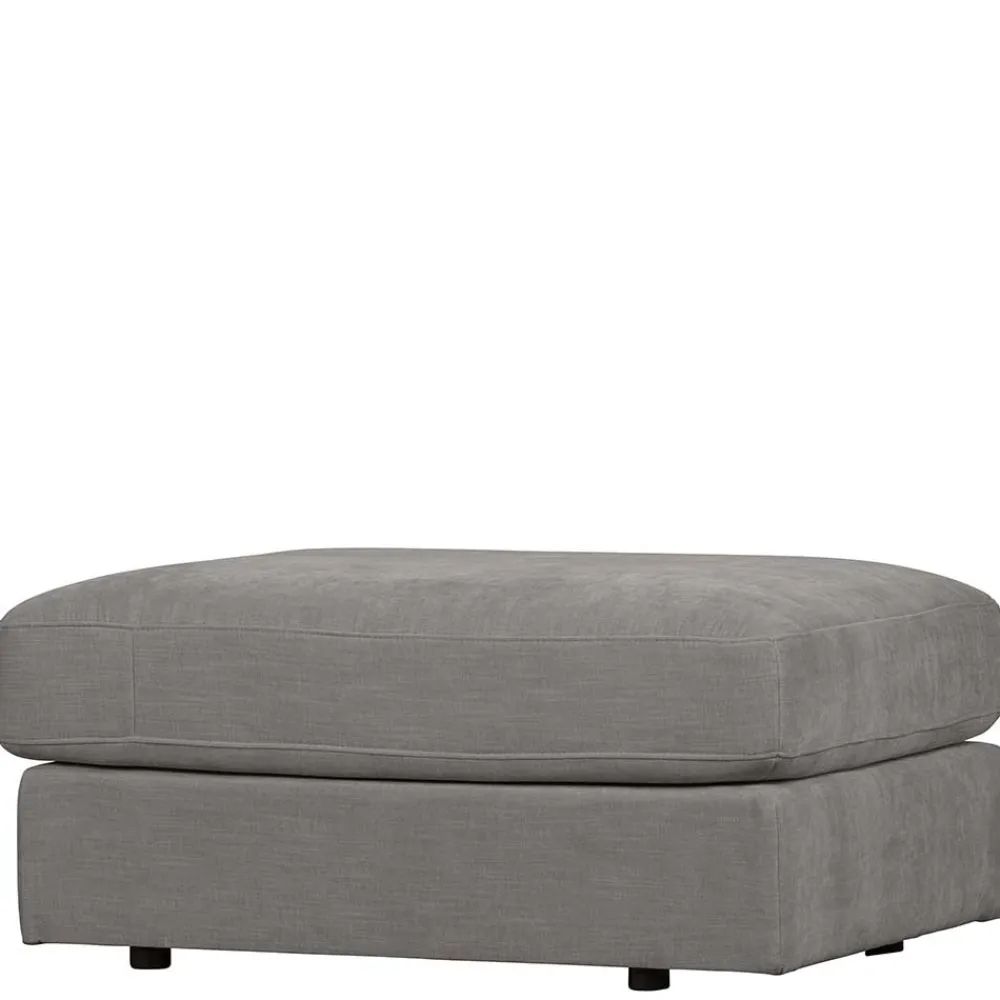 Wohnen Hocker<98x44x90 Gepolsterter Hocker in Grau - Luosa