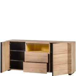 Wohnen Sideboards<223x90x48 Großes Sideboard aus Teak - Nekella