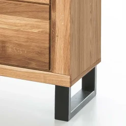Wohnen Highboards|Kommoden<158x140x40 Highboard aus Wildeiche teilmassiv - Arello I