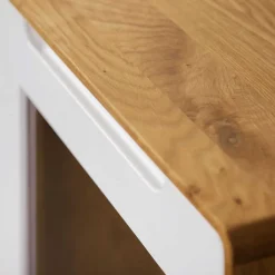 Wohnen Vitrinen<90x109x40 Highboard mit Glas Türen & 4 Schubladen - Diesta