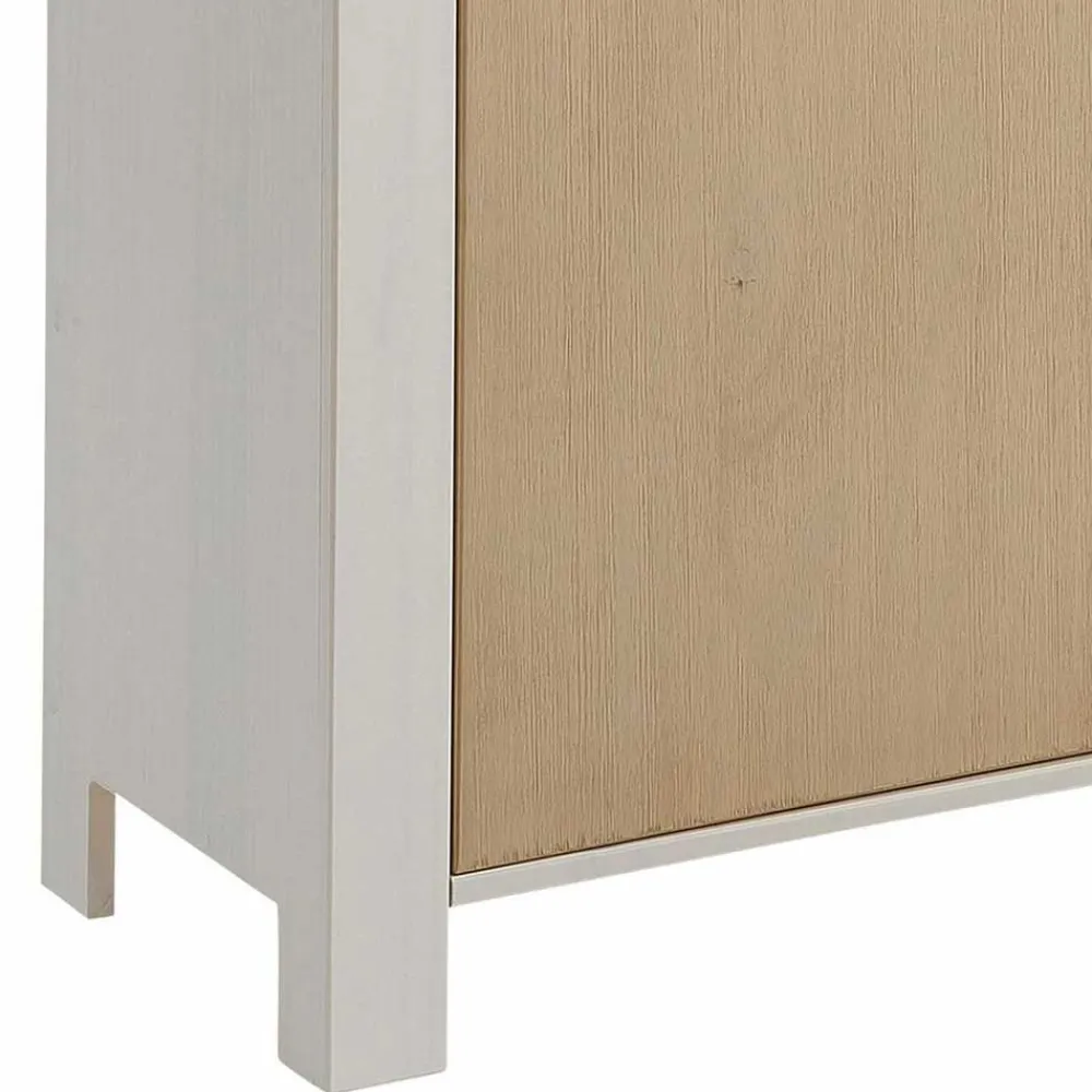 Wohnen Sideboards<125x120x35 Highboard Scandi Style zweifarbig - Airina