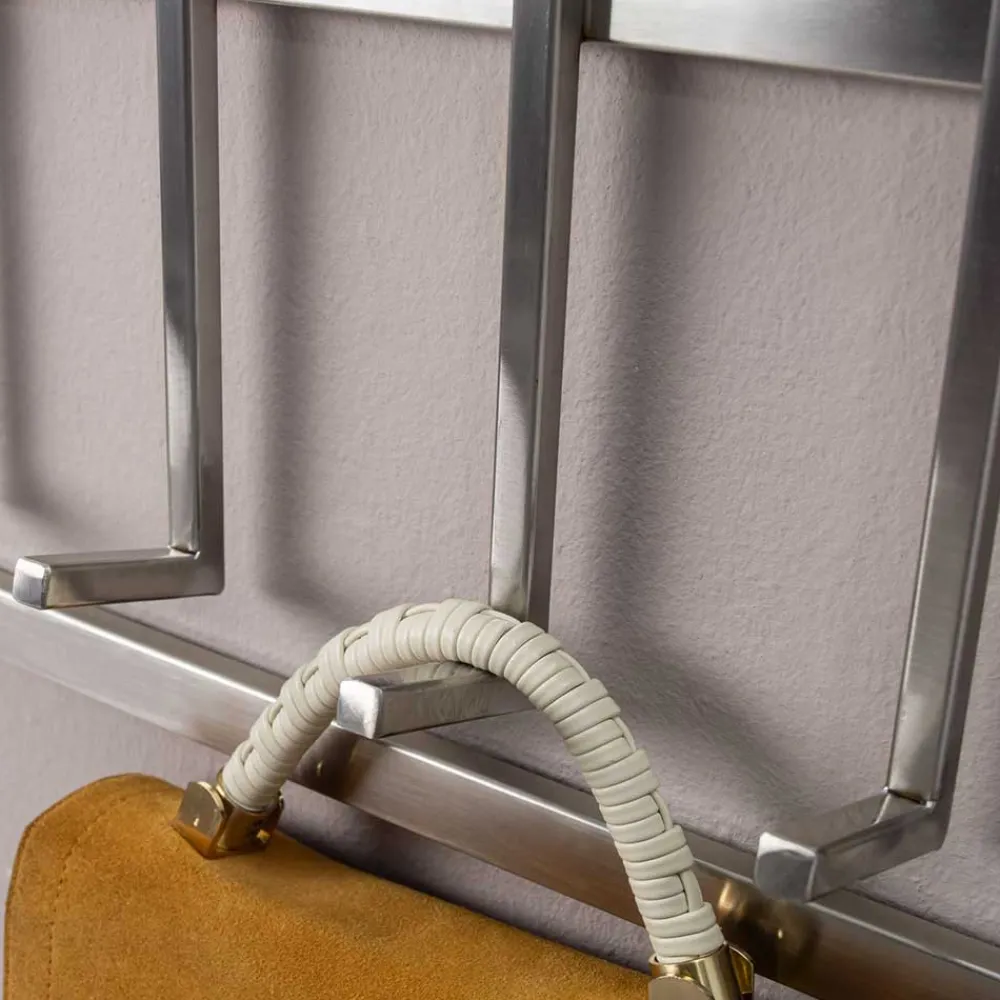 Wohnen Garderoben<60x100x8 Hängende Garderobe aus Metall - modern - Marano
