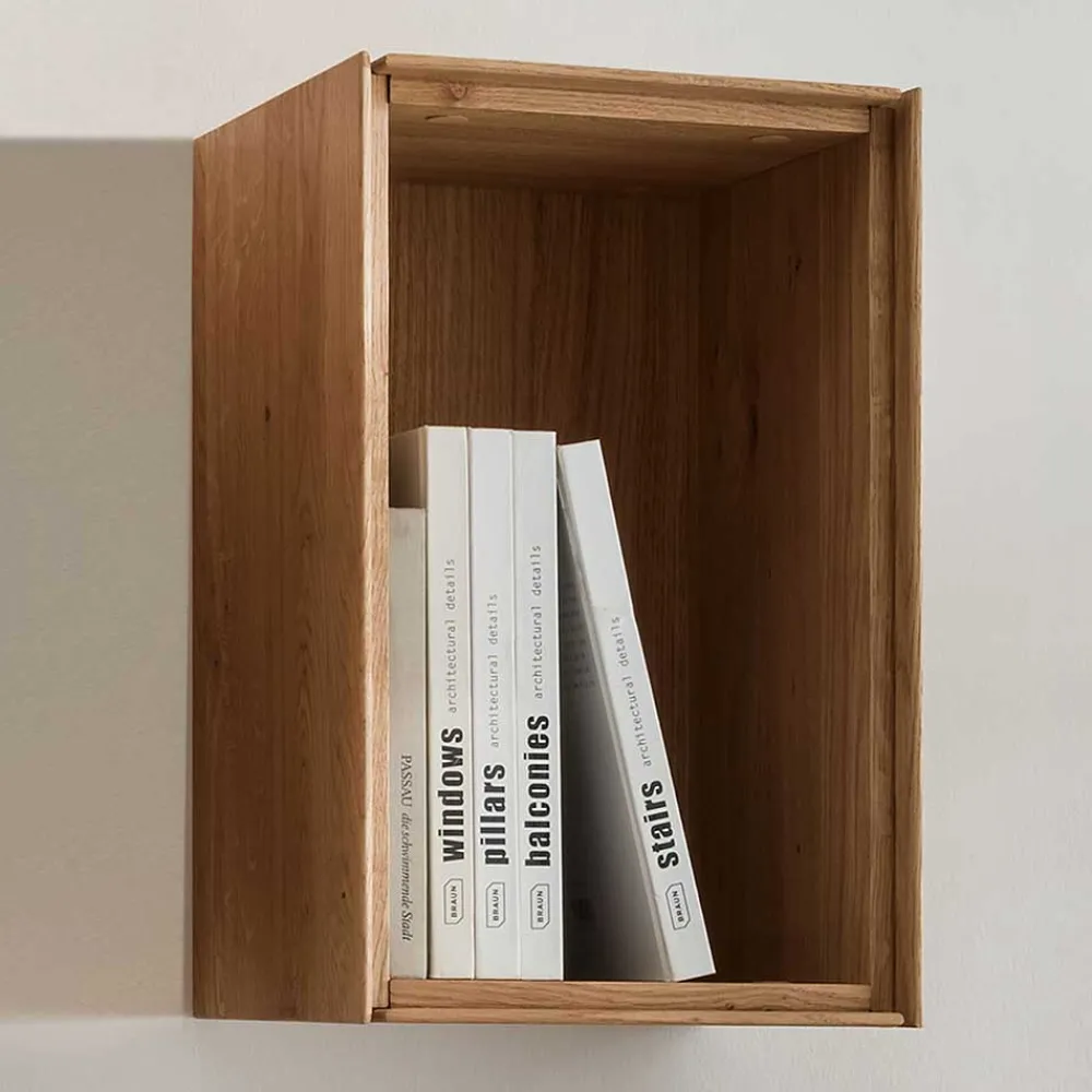 Wohnen Regale<26x42x30 Hängeregal Fach mit Rückwand - Sinta