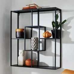 Wohnen Regale<60x70x18 Hängeregal in modernem Design - Lilina