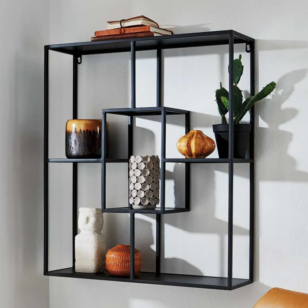 Wohnen Regale<60x70x18 Hängeregal in modernem Design - Lilina