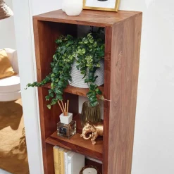 Wohnen Regale<35x150x30 Hängeregal mit drei Fächern - Elmin