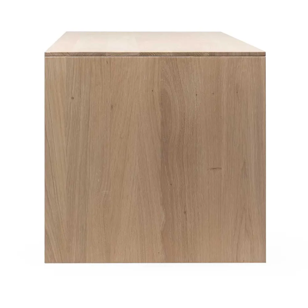 Wohnen Tv & Hifi-Möbel|Lowboards<205x43x40 Hängeschrank fürs Wohnzimmer in Eiche Bianco - Enifra