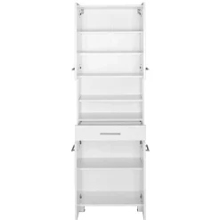 Wohnen Schränke<60x185x35 Hochglanz Hochschrank fürs Bad - Vohdan