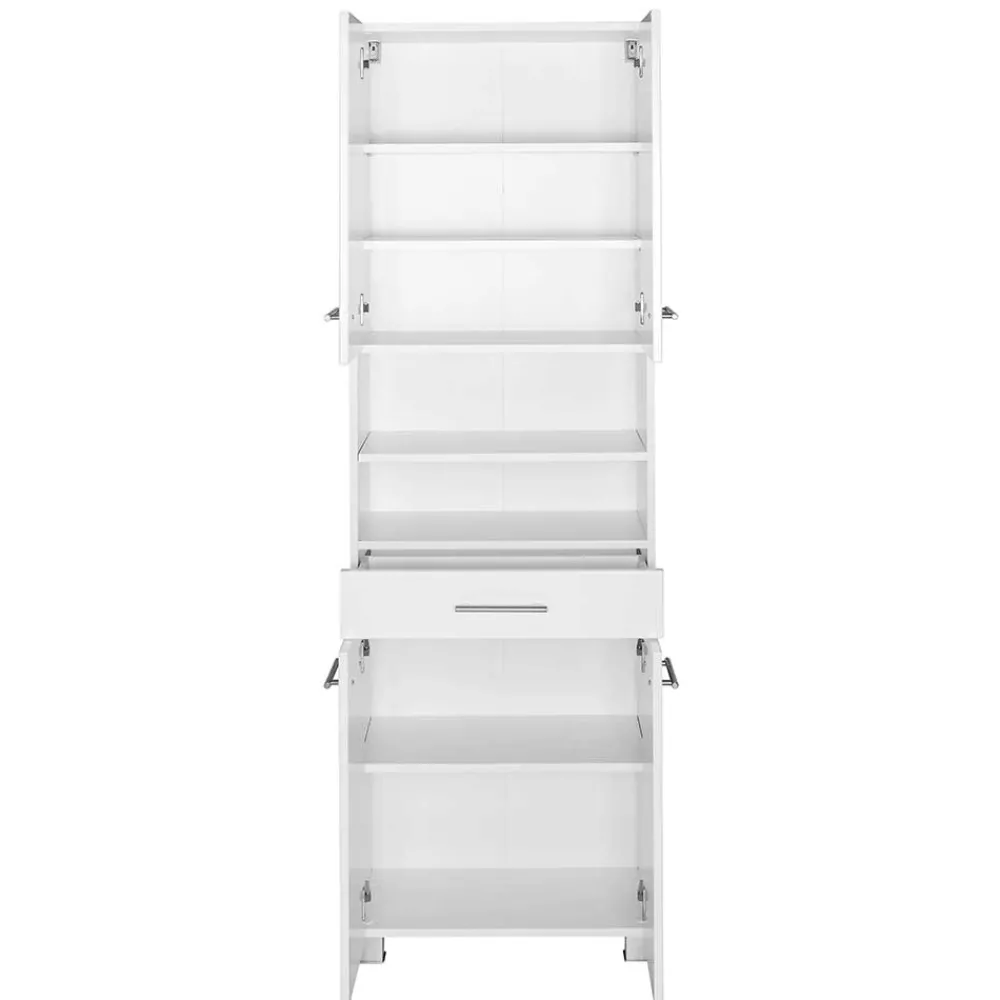 Wohnen Schränke<60x185x35 Hochglanz Hochschrank fürs Bad - Vohdan