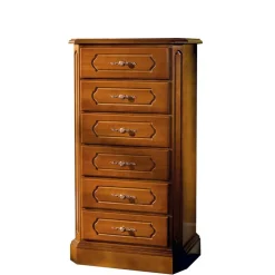 Wohnen Kommoden<60x105x36 Hochkommode im klassischen Stil - Gestrov
