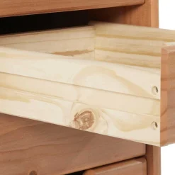Wohnen Kommoden<34x102x39 Hochkommode mit acht Schubladen - Uncosma