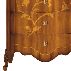 Wohnen Kommoden<60x120x43 Hochkommode mit sieben Schubladen - Carlenna