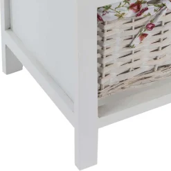 Wohnen Regale<31x89x31 Hochkommode mit vier Körben - Galiferia