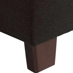 Wohnen Hocker<90x43x60 Hocker in Dunkelbraun - Acristodat