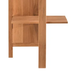 Wohnen Garderoben<58x200x37 Holz Garderobe aus Wildeiche - Mulcian
