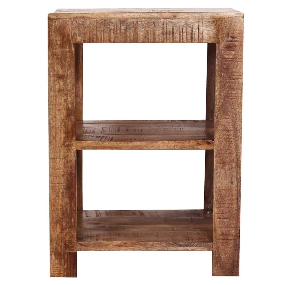 Wohnen Regale<44x60x44 Holz Regal mit zwei Fächern - Olmedo