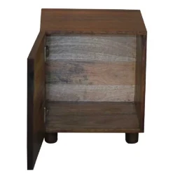 Wohnen Kommoden<40x35x40 Holz Schränkchen mit Ornament Schnitzerei - Kick