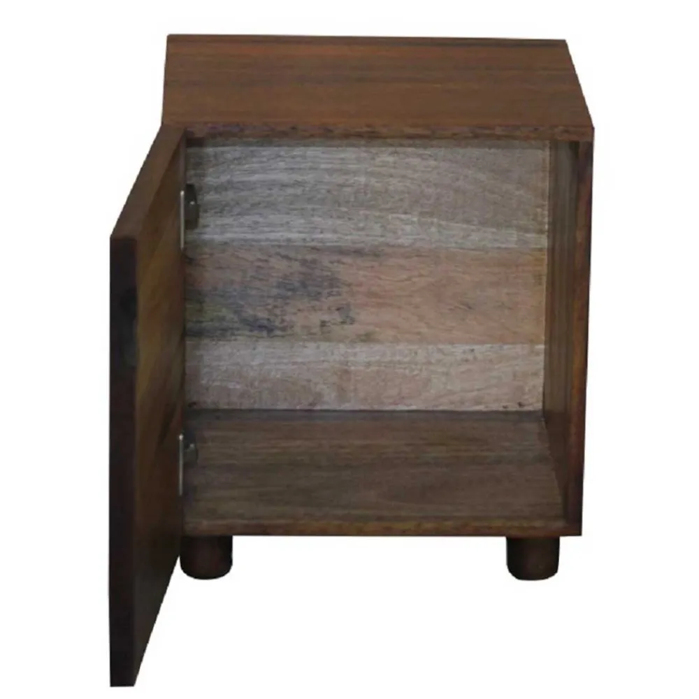 Wohnen Kommoden<40x35x40 Holz Schränkchen mit Ornament Schnitzerei - Kick
