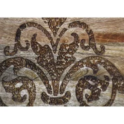 Wohnen Kommoden<40x35x40 Holz Schränkchen mit Ornament Schnitzerei - Kick