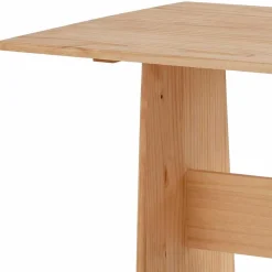 Wohnen Sitzgruppe<168x87x127 Holz-Eckbank & Esstisch - Ynvinata (zweiteilig)