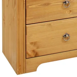 Wohnen Sideboards<152x68x38 Holzkommode mit 3 breiten Schubladen - Imressa