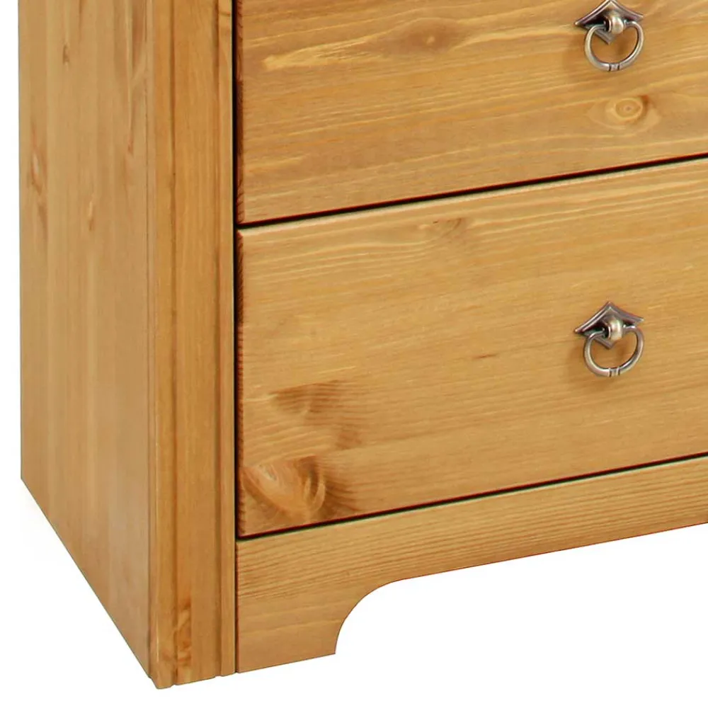 Wohnen Sideboards<152x68x38 Holzkommode mit 3 breiten Schubladen - Imressa