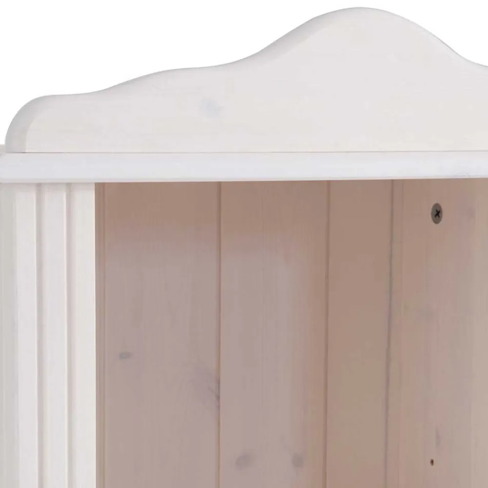 Wohnen Regale<77x116x31 Holzregal im Country Chic aus Kiefer - Oncerta